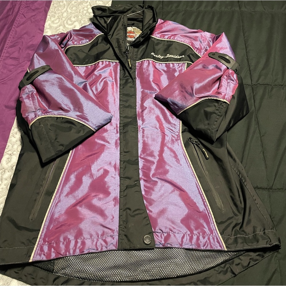 Women’s Harley Davidson wind breaker jacket